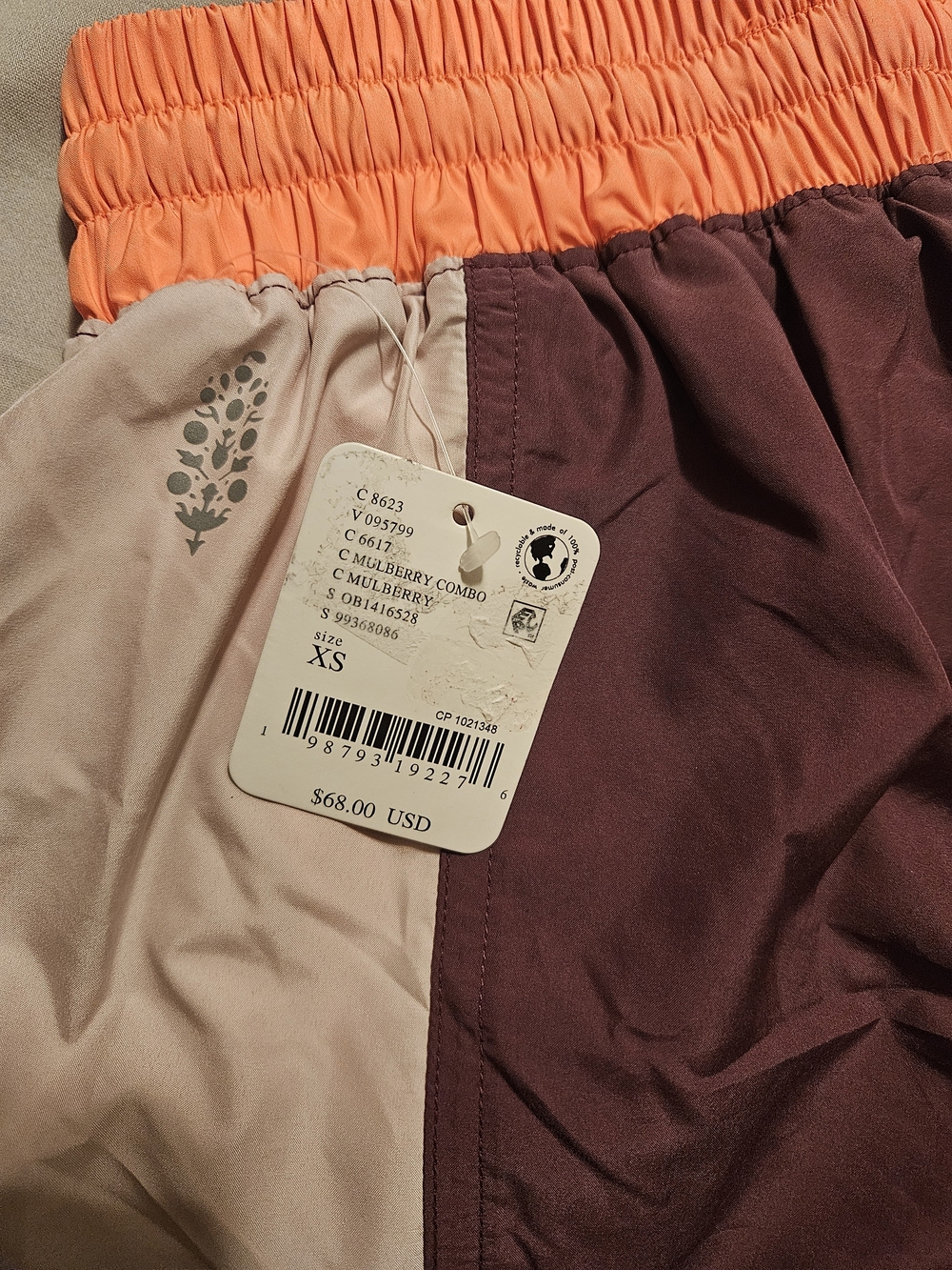 NWT! FP Movement Invigorate Colorblock Shorts - Picture 4 of 9
